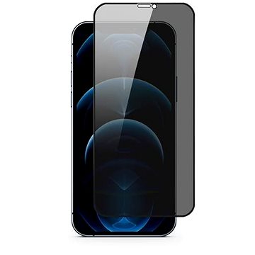 Epico Edge To Edge Privacy Glass IM iPhone 12/12 Pro - černé (50012151300013)
