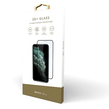 Epico 3D+ Glass IM iPhone 6/6S/7/8/SE (2020)/SE (2022) - černá (67212151300002)