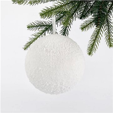 EUROLAMP Vánoční ozdoba Sněhová koule 15 cm, 1 ks (5207227025259)