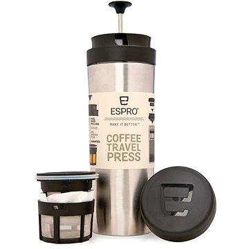 ESPRO Travel Press 0,35l, nerez (5012C-BS)