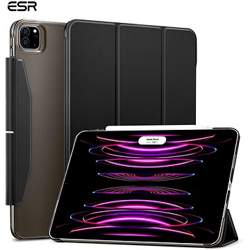 ESR Ascend Trifold Case Black iPad Pro 12.9" (2022/2021) (4894240119808)