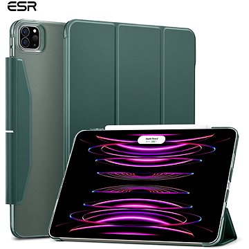 ESR Ascend Trifold Case Green iPad Pro 12.9" (2022/2021) (4894240119846)