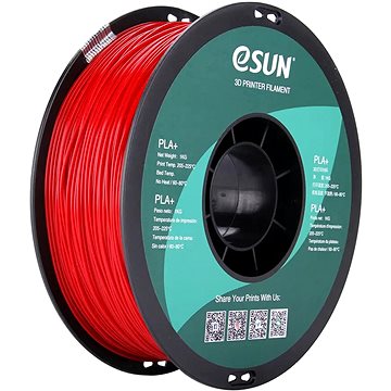 eSUN PLA+ red 1kg (ESU3D03)