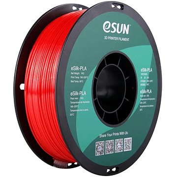 eSUN eSilk-PLA red 1kg (ESU3D07)