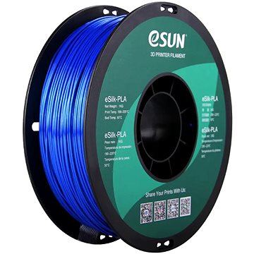 eSUN eSilk-PLA blue 1kg (ESU3D09)