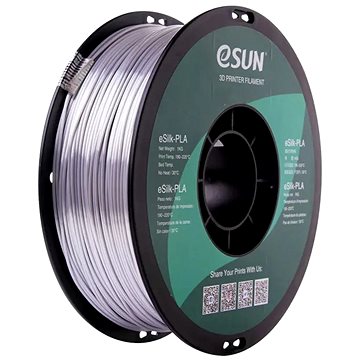 eSUN eSilk-PLA silver 1kg (ESU3D11)