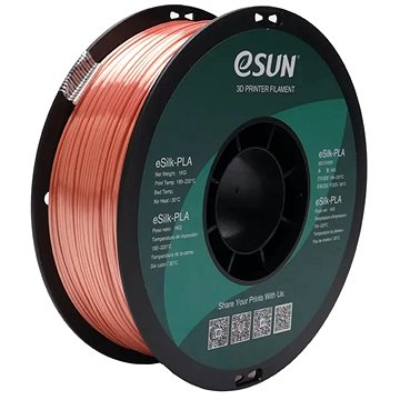 eSUN eSilk-PLA rose gold 1kg (ESU3D13)