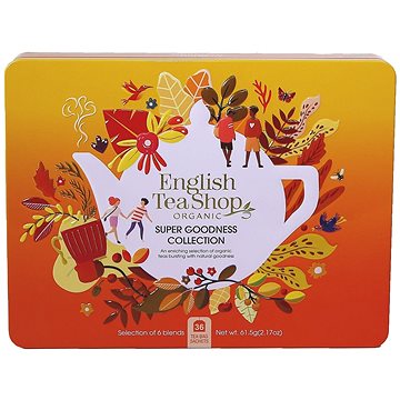 English Tea Shop Plechová kazeta Ovocných čajů, 36 sáčků (58151)