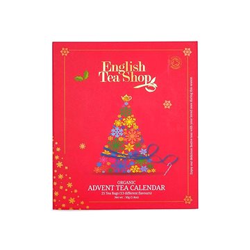 English Tea Shop, adventní kalendář červený, 25 pyramidek (56201)