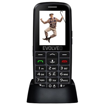 EVOLVEO EasyPhone EG černá (EP-550-EGB)