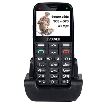EVOLVEO EasyPhone XG černá (EP-650-XGB)