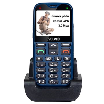 EVOLVEO EasyPhone XG modrá (EP-650-XGL)