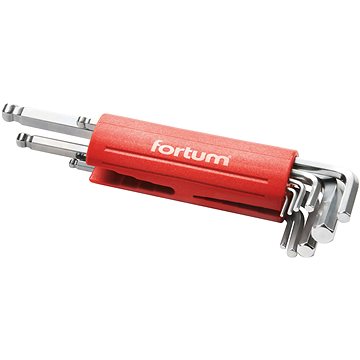 FORTUM L-klíče IMBUS, sada 9ks, 1,5-10mm (4710100)