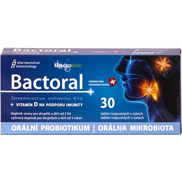 Favea Bactoral + Vitamín D 30 tablet (4502937)