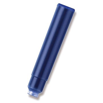 FABER-CASTELL inkoustová, krátká, modrá - balení 6 ks (185506)