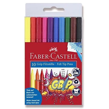FABER-CASTELL Grip 10 barev (155310)