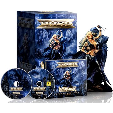 Doro, Warlock: Triumph And Agony Live (Box Set) (CD + Blu-ray) - CD (4250444188659)