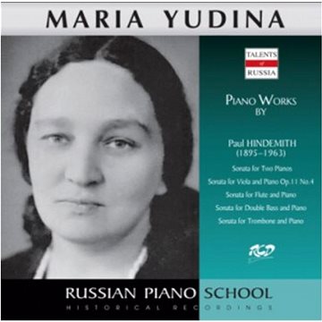 Yudina Maria: Piano Works by Hindemith: Sonatas - CD (4600383163772)