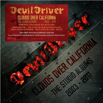 DevilDriver: Clouds Over California : The Studio Albums 2003 - 2011 (5x CD) - CD (4050538792355)