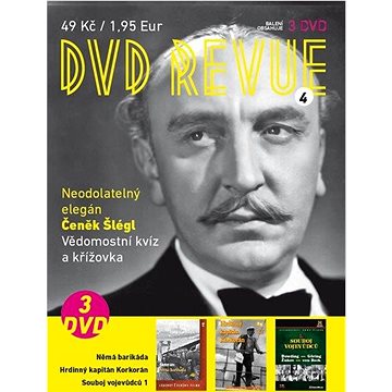 DVD revue 4: Němá barikáda, Hrdinný kapitán Korkorán a Souboj vojevůdců 1 (3DVD) - DVD (1088)