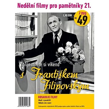 Nedělní filmy pro pamětníky 21: František Filipovský (2DVD) - DVD (1163)