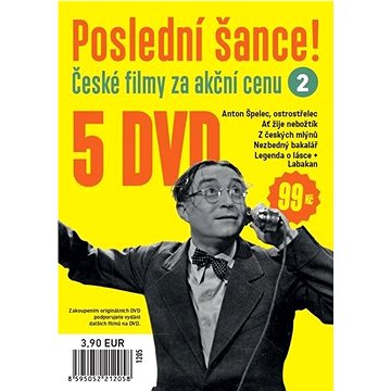 Poslední šance 2 /papírové pošetky/ (5DVD) - DVD (1205)