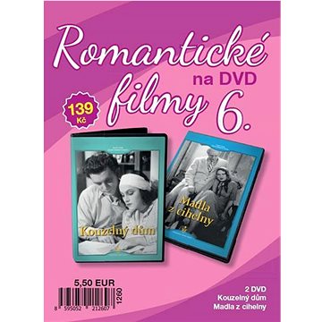 Romantické filmy 6 (2DVD) - DVD (1260)