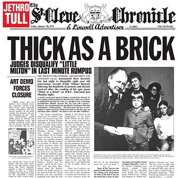 Jethro Tull: Thick As A Brick - CD (2564614646)
