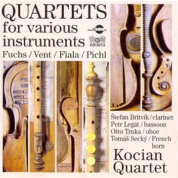 Kocian Quartet: Quartets for Various Instruments / Kvartety pro různé nástroje - CD (310348-2)