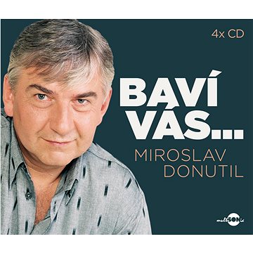 Donutil Miroslav: Baví vás... Miroslav Donutil (4x CD) - CD (310917-2)