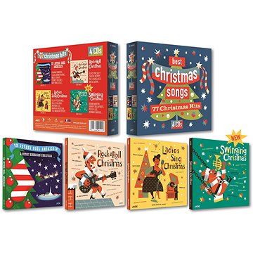 Various Artists: Swinging Christmas (4CD BOX, 2018) ( 4x CD ) - CD (3411369990920)