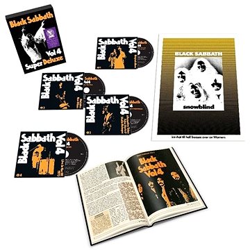 Black Sabbath: Vol. 4 Super Deluxe (4x CD) - CD (4050538644500)
