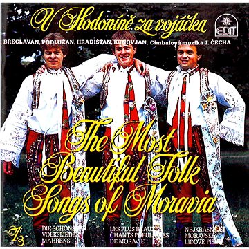 Various: Nejkrásnější moravské lidové písně 1 - CD (410034-2)
