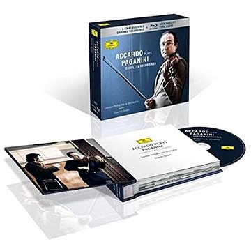 Paganini Niccolo: Accardo Plays Paganini - The Complete Recordings (5x CD + Blu-ray) - CD + Blu-ray (4637542)