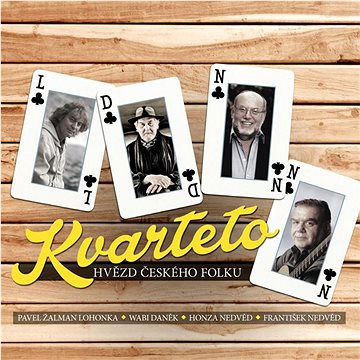 Various: Kvarteto hvězd českého folku (4x CD) - CD (5744398)