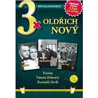 3x Oldřich Nový 2: Kristian, Valentin Dobrotivý, Roztomilý člověk /papírové pošetky/ (3DVD) - DVD (7006-12)