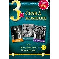 3x Česká komedie 7: Tetička, Muž z prvního století, Divotvorný klobouk /papírové pošetky/ (3DVD) - D (7017-4)
