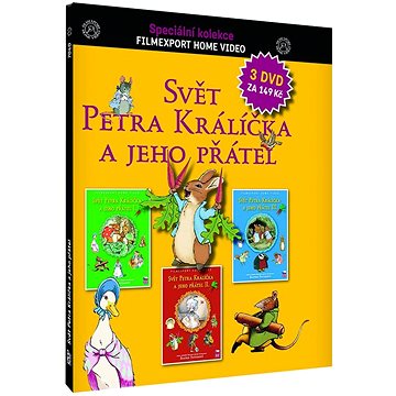 Svět Petra Králíčka - 1-3 - DVD (7040)