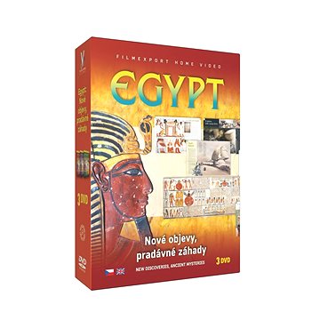 Kolekce Egypt: Nové objevy, pradávné záhady (3DVD) - DVD (7171)