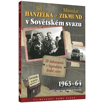 Hanzelka a Zikmund v Sovětském svazu (2DVD) - DVD (9662)