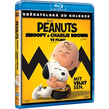 Peanuts: Snoopy a Charlie Brown ve filmu 3D+2D (2 disky) - Blu-ray (BD001250)