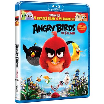 Angry Birds ve filmu 3D+2D (2 disky) - Blu-ray (BD001362)