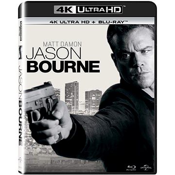 Jason Bourne (2 disky) - Blu-ray + 4K Ultra HD (BD001532)