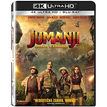 Jumanji: Vítejte v džungli!(2 disky) - Blu-ray + 4K Ultra HD (BD001631)