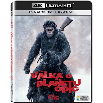 Válka o planetu opic (2 disky) - Blu-ray + 4K Ultra HD (BD001681)
