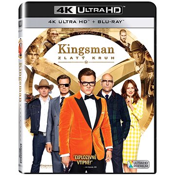 Kingsman: Zlatý kruh (2 disky) - Blu-ray + 4K Ultra HD (BD001695)