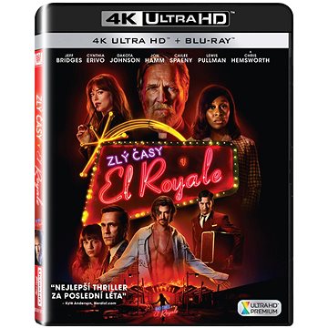 Zlý časy v El Royale (2 disky) - Blu-ray + 4K Ultra HD) (BD001973)