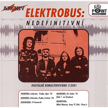 Elektrobus: Nedefinitivní - CD (BP0031-2)