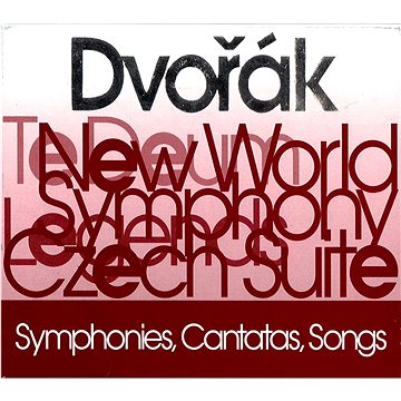 Various: Symfonie, kantáty, písně Antonína Dvořáka (4x CD) - CD (CQ0052-2)