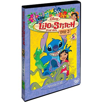 Lilo a Stitch 1. série - disk 3. - DVD (D00336)